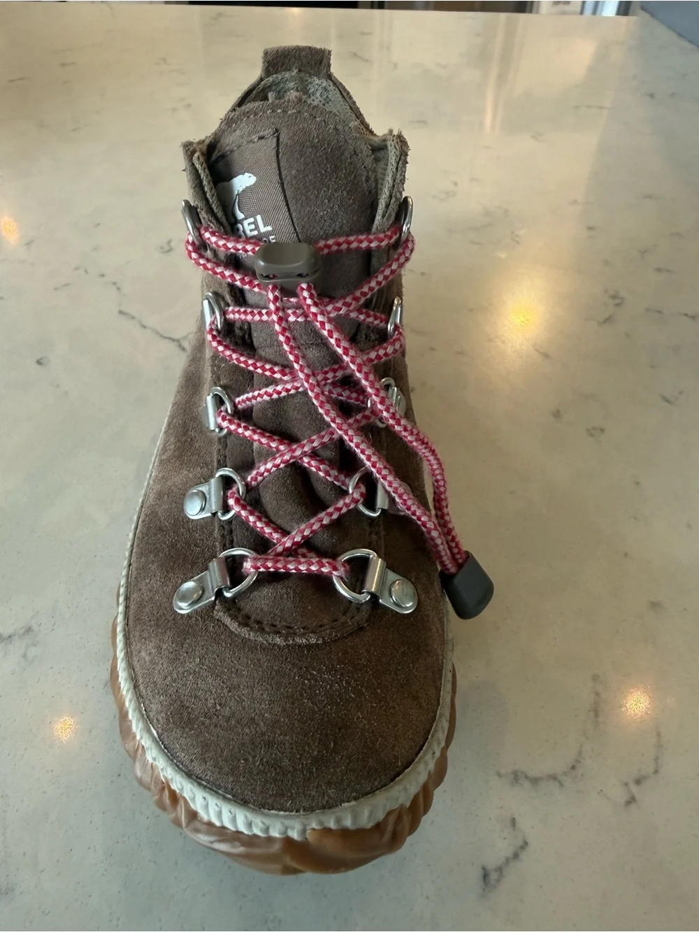 Sorel waterproof suede